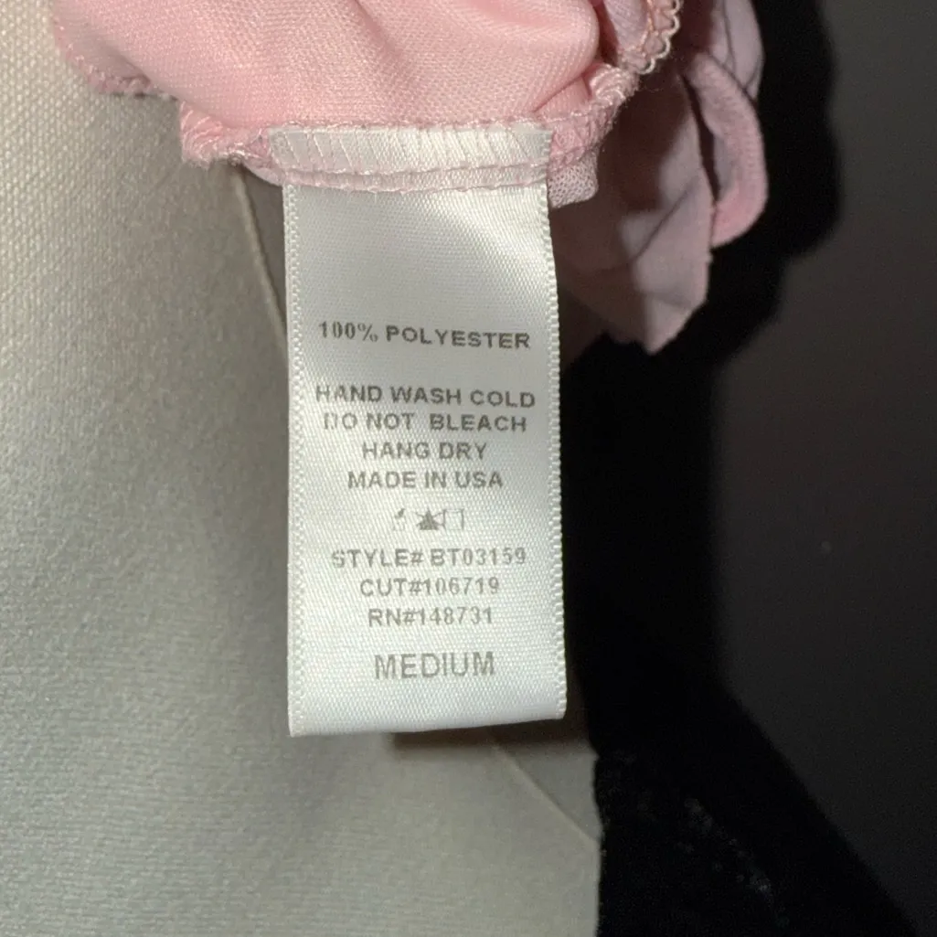 Blue Blush  Crop Top - Image 4