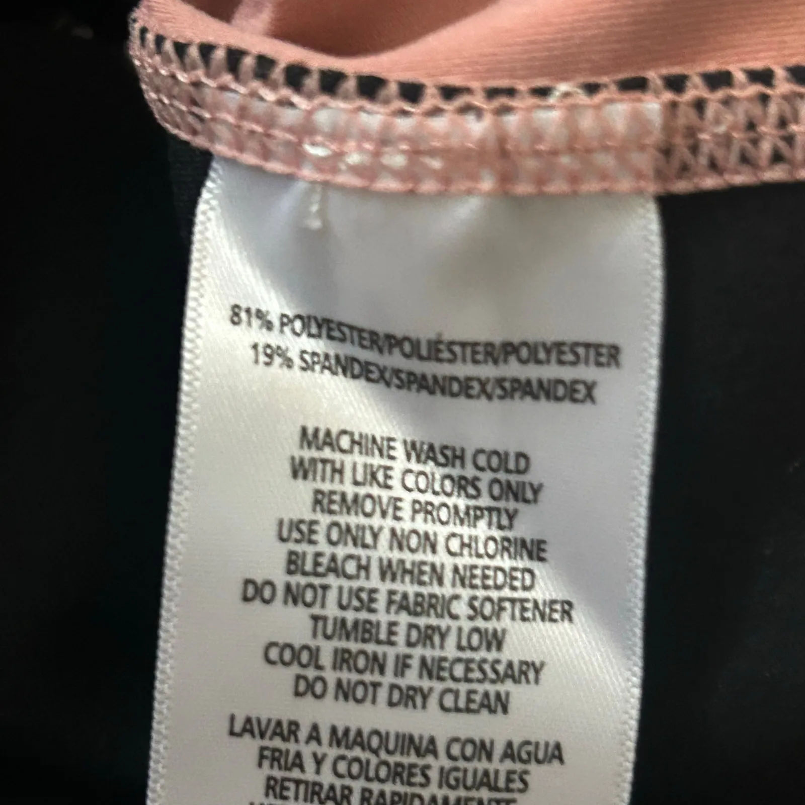 Calvin Klein Longline Color Block Performance Stretch Athletic Sports Bra XS New - Image 8