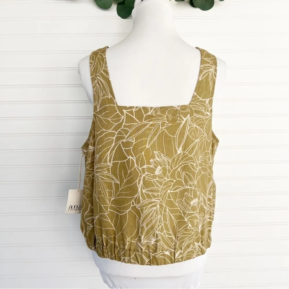 a.n.a Womens Square Neck Sleeveless Tank Top Size XL NEW - Image 6