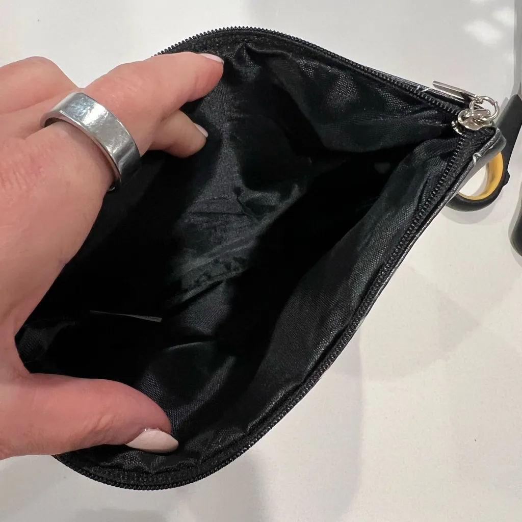 Mushroom make up bag Black - Image 2