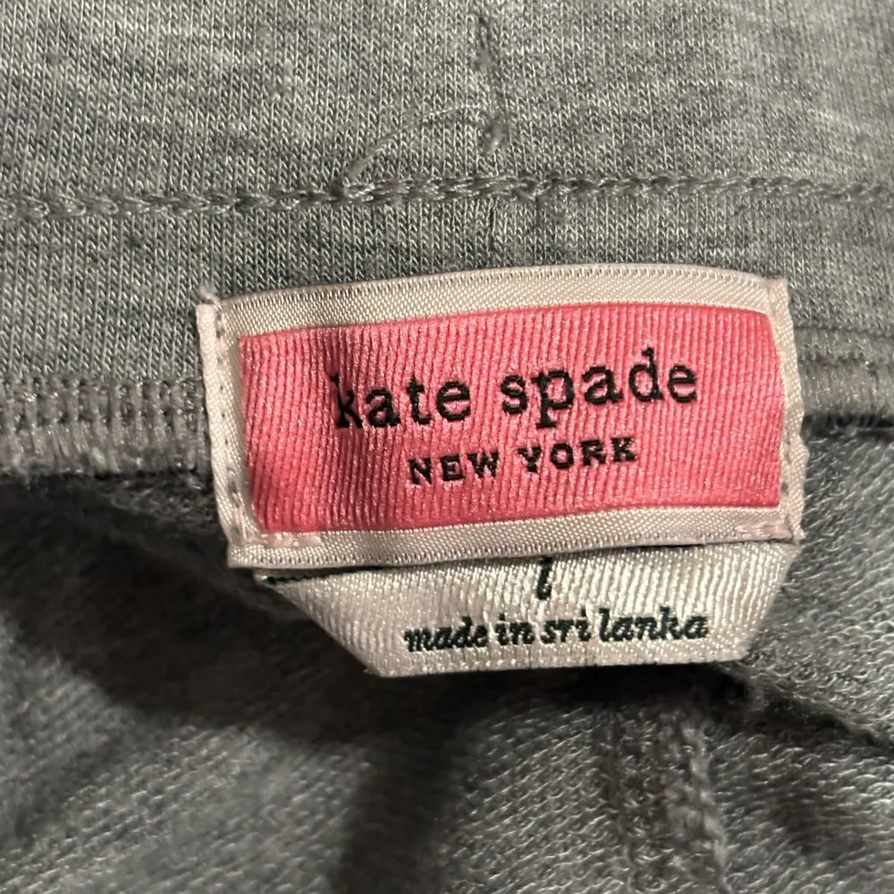 Kate Spade grey cuffed lounge pant size Large - Image 6