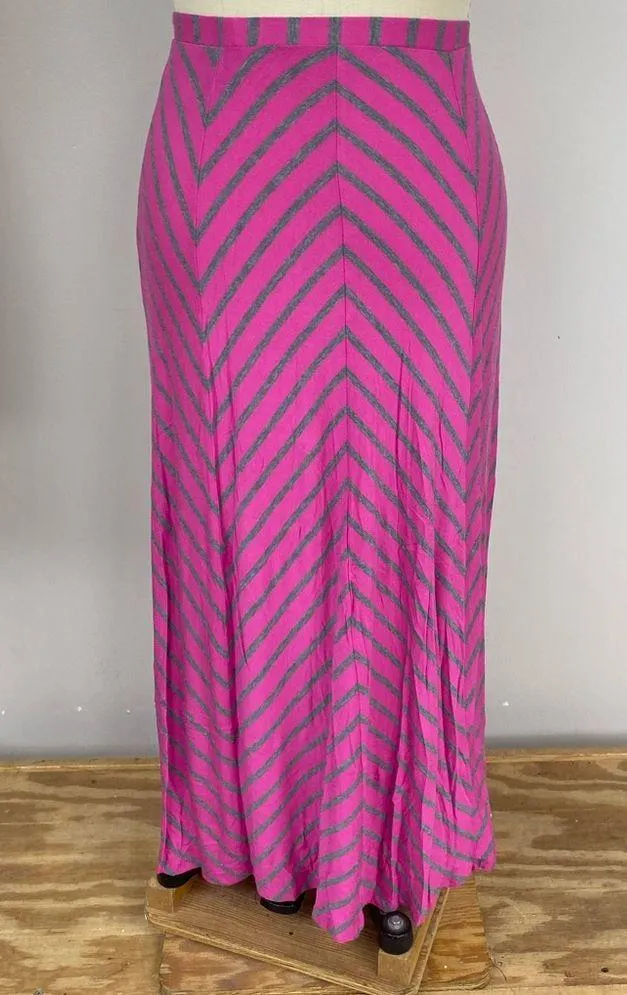 Chevron Maxi Skirt M - Image 4