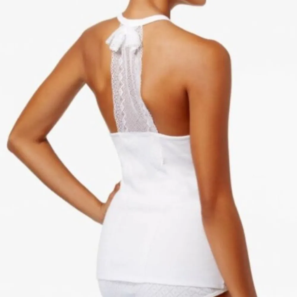 NWT Betsey Johnson Bride Lace T-Back Tank Top - Image 2
