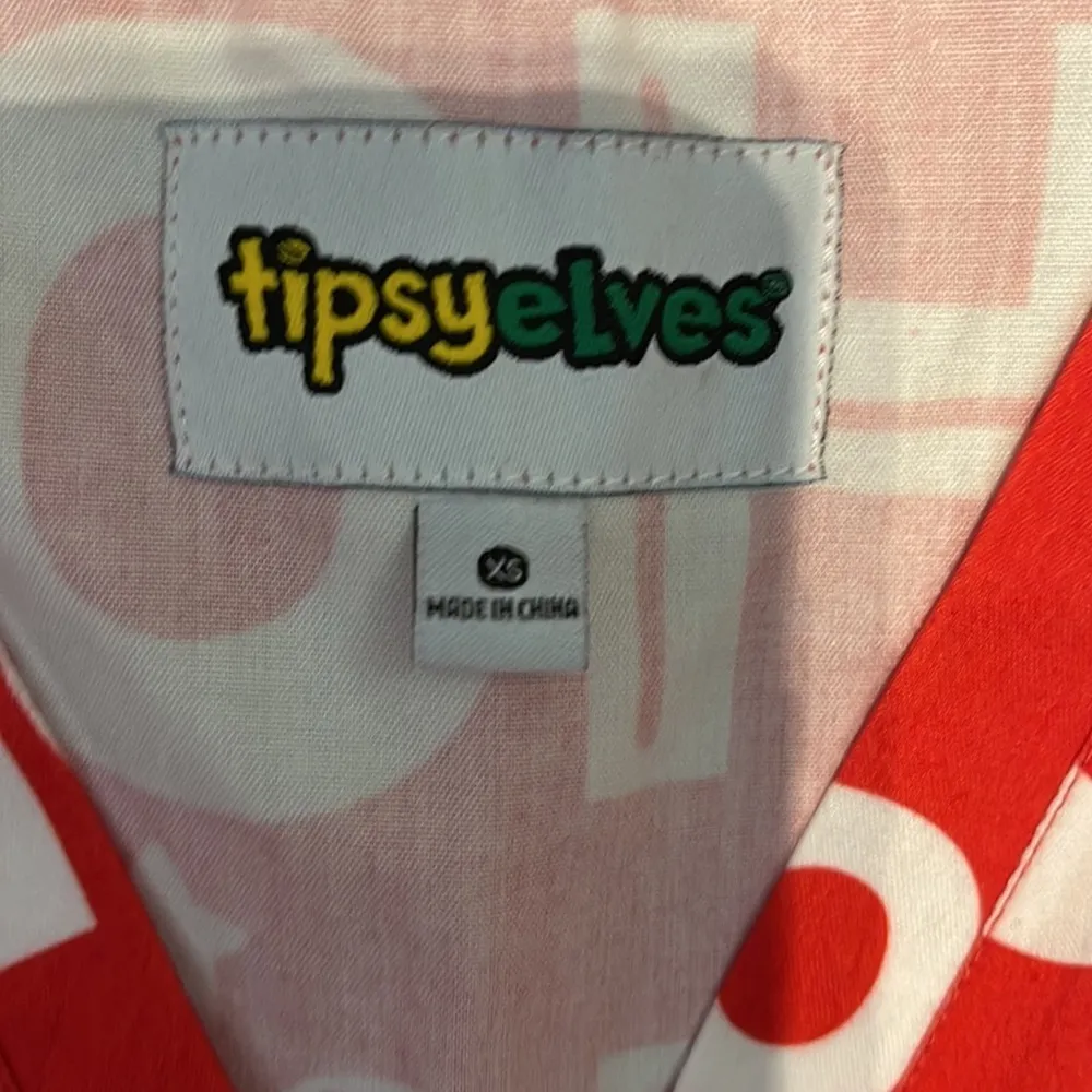 Tipsy Elves Holiday Scrubs Top - Image 3