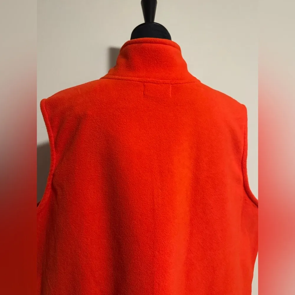 NWT i.b. diffusion Red Holiday Embroidered Snowman Fleece Vest size 2X - Image 7