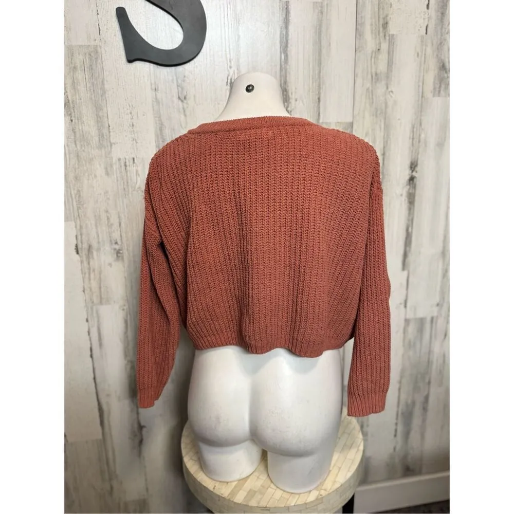 Warm & cozy lifestyle sweater size small Orange - Image 6