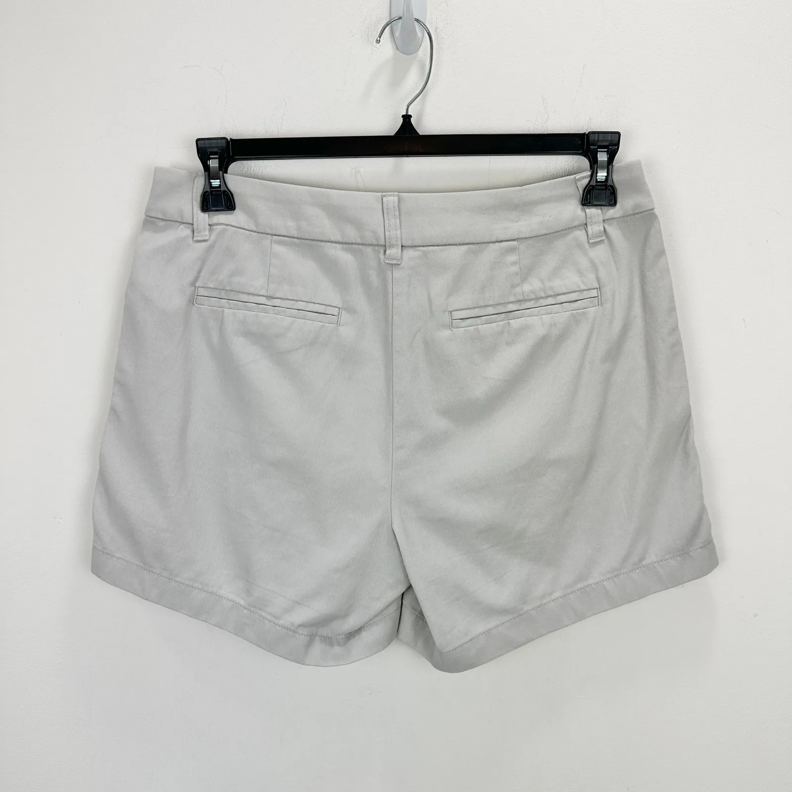 J.Crew 5" Classic Chino Short Preppy Coastal Vacation Oyster Grey US 8 NWT - Image 12