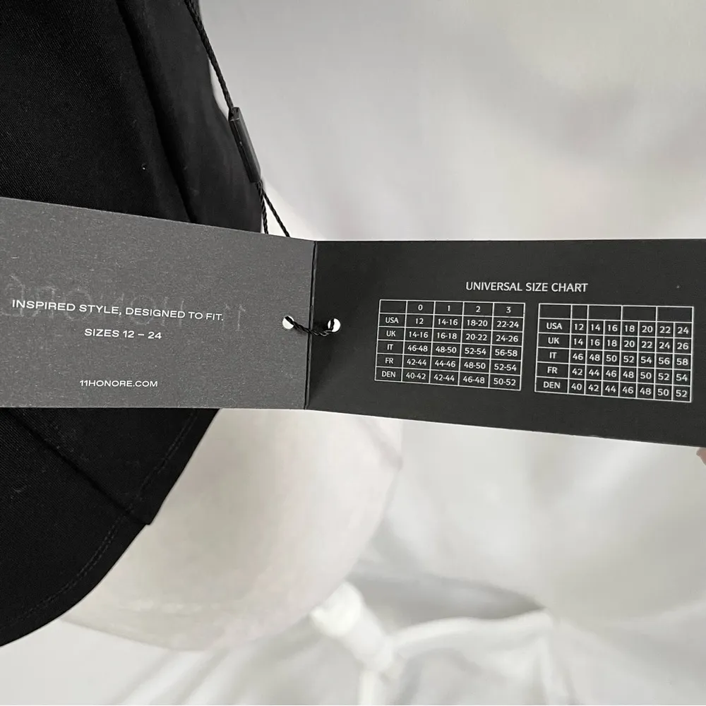 New 11 Honore Shayla Cropped Tank Top Black Size 14 / Size 16 - Image 14