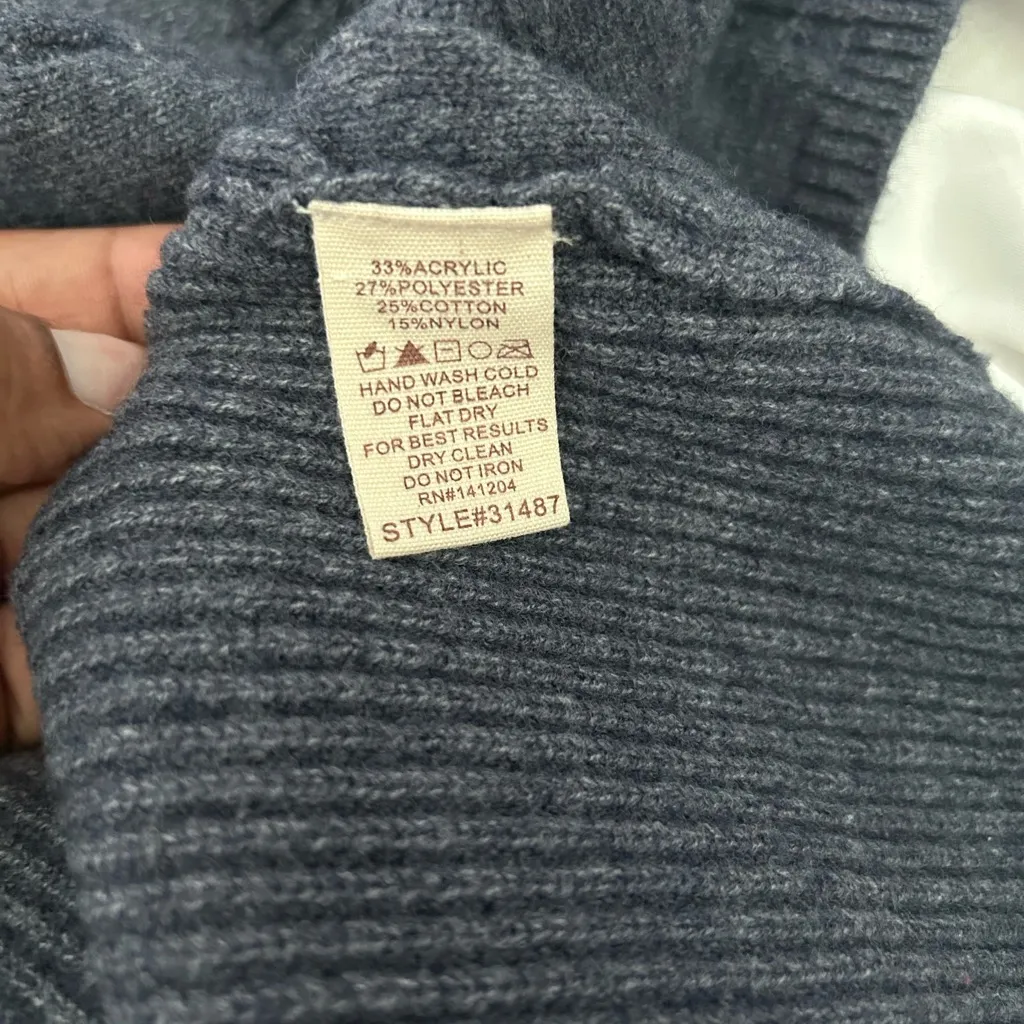 Self-tie Wrap Midi Sweater Dress - Image 8