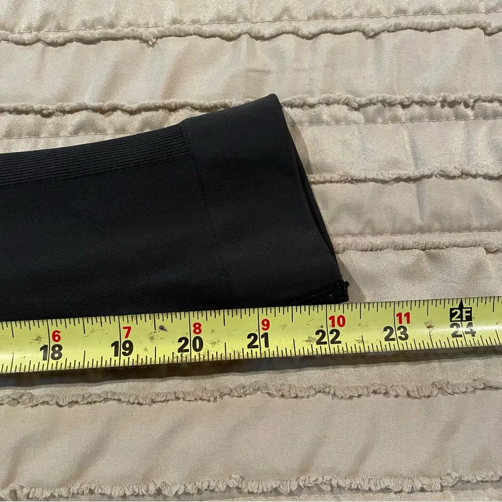 Lululemon Zone In Crop High Rise Activewear Workout Leggings 2 Black W6F11S - Image 9