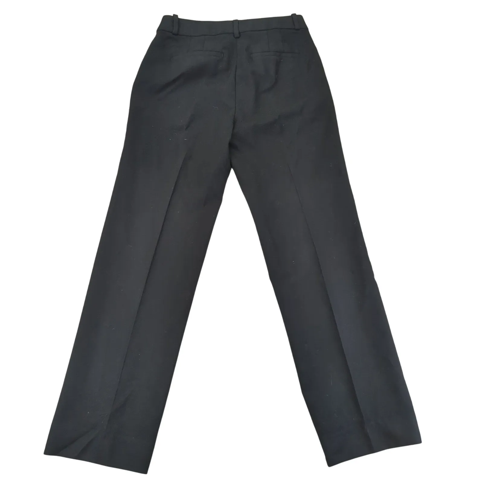 Banana Republic Black 100% Wool Dress Pants Womens Size 8 Tailored Career 773524 - Image 2