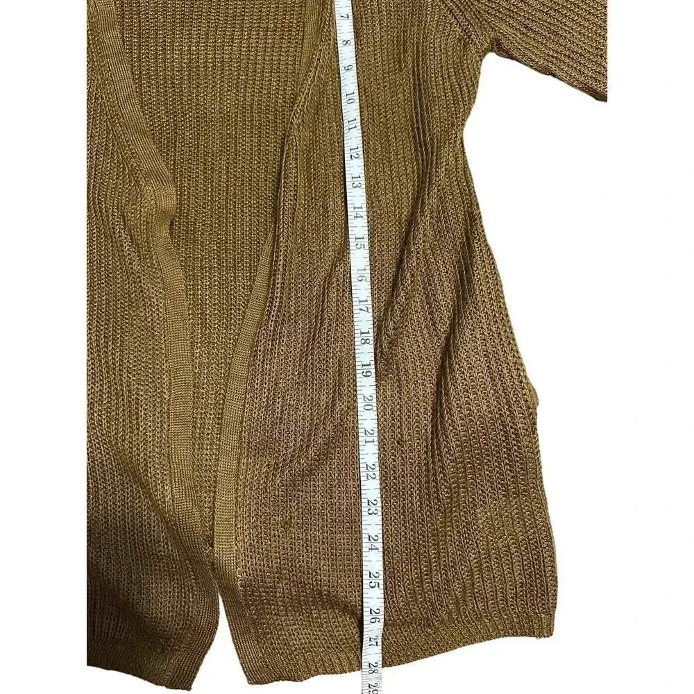 Listicle Cardigan Size Medium Mohair Blend Pockets - Image 6