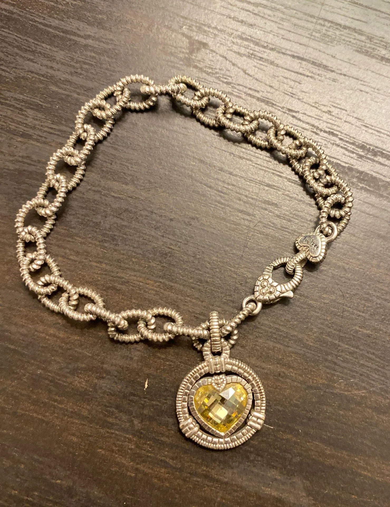 Judith Ripka Citrine Bracelet - Image 2