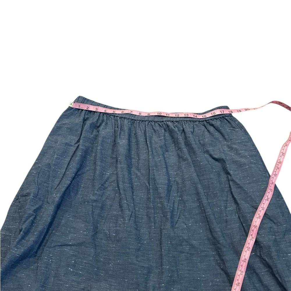 GAP Neppy chambray skirt - Image 3