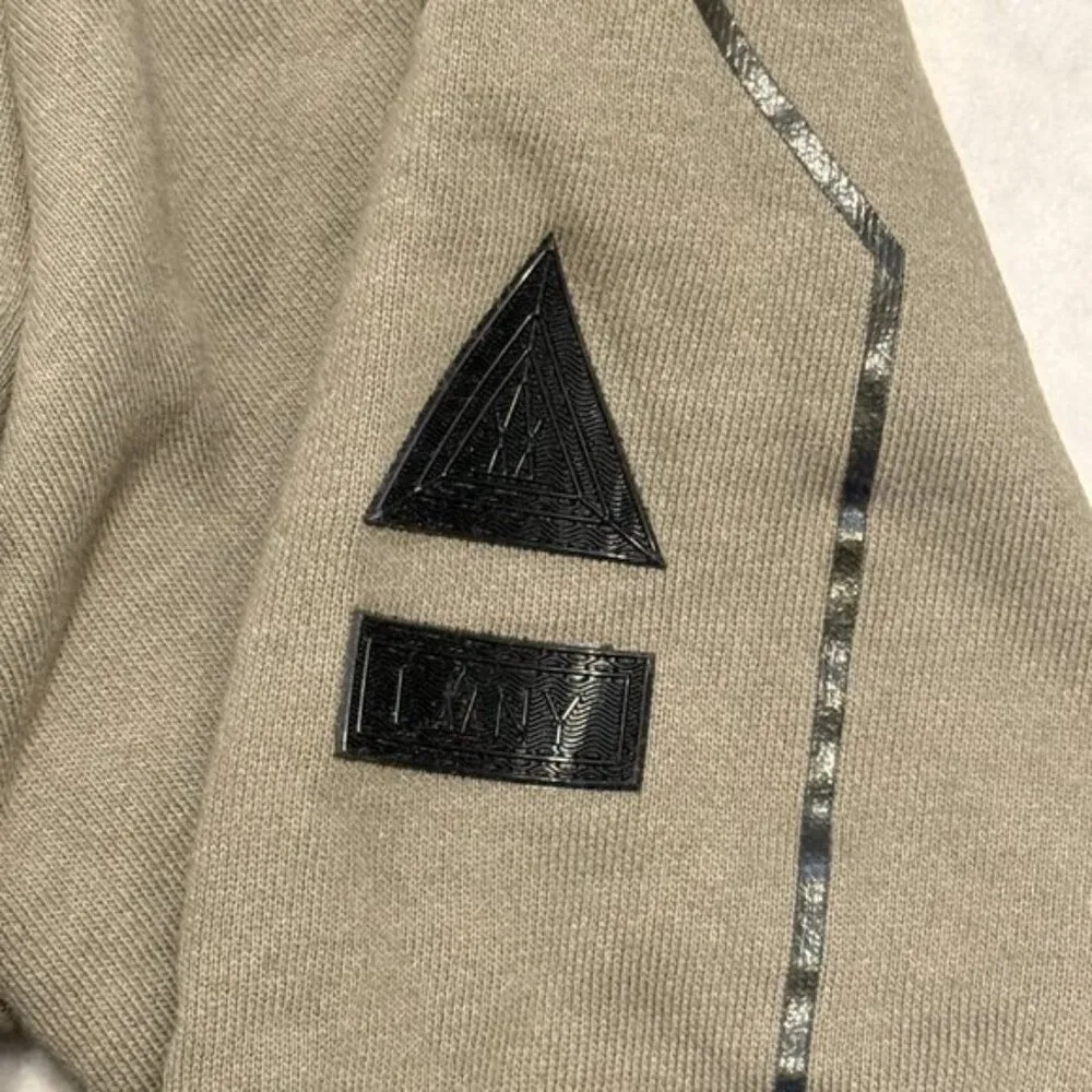 NEW LANY women's 26/28 (3X) lace up thick pullover hoodie sweatshirt green/black Green - Image 8