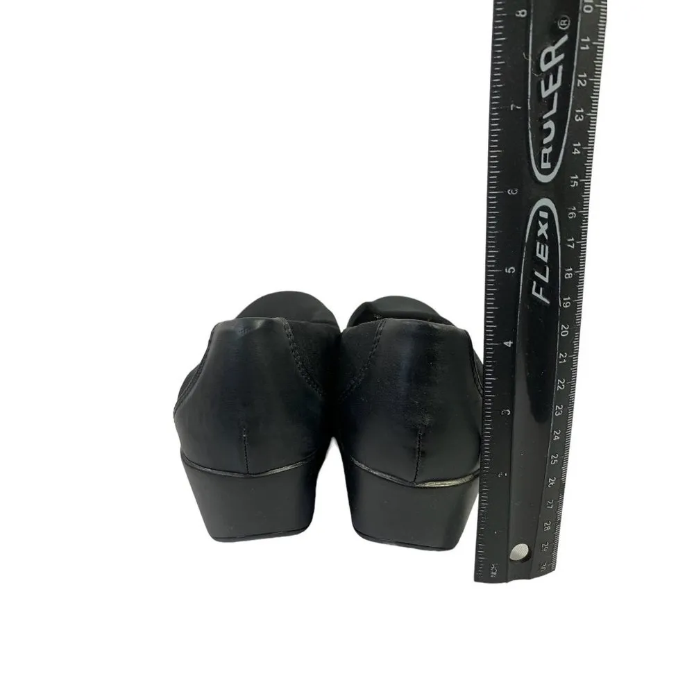 Comfort Plus by Predictions Women's Casual Black Wedges - Image 5