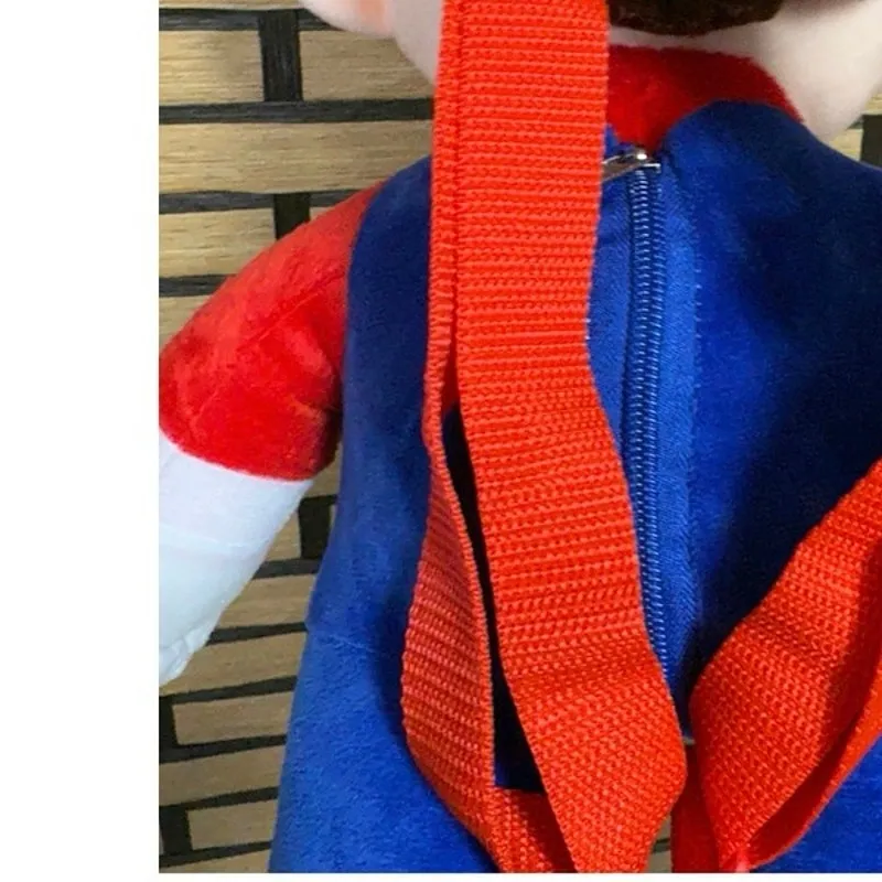 Mario Backpack Pillow Blue - Image 4