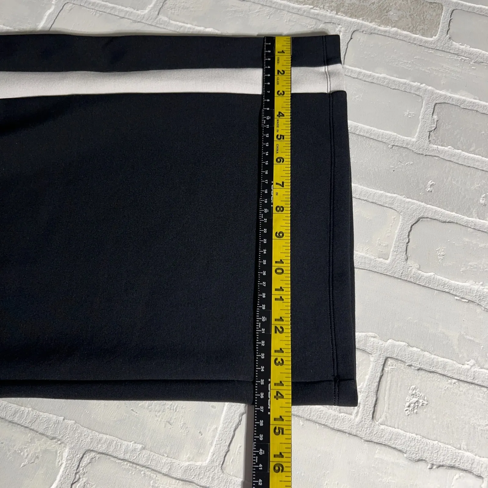 Spanx Air Essentials Pants Womens 2X Petite Wide Leg Black Track Stripe Lounge‎ - Image 14