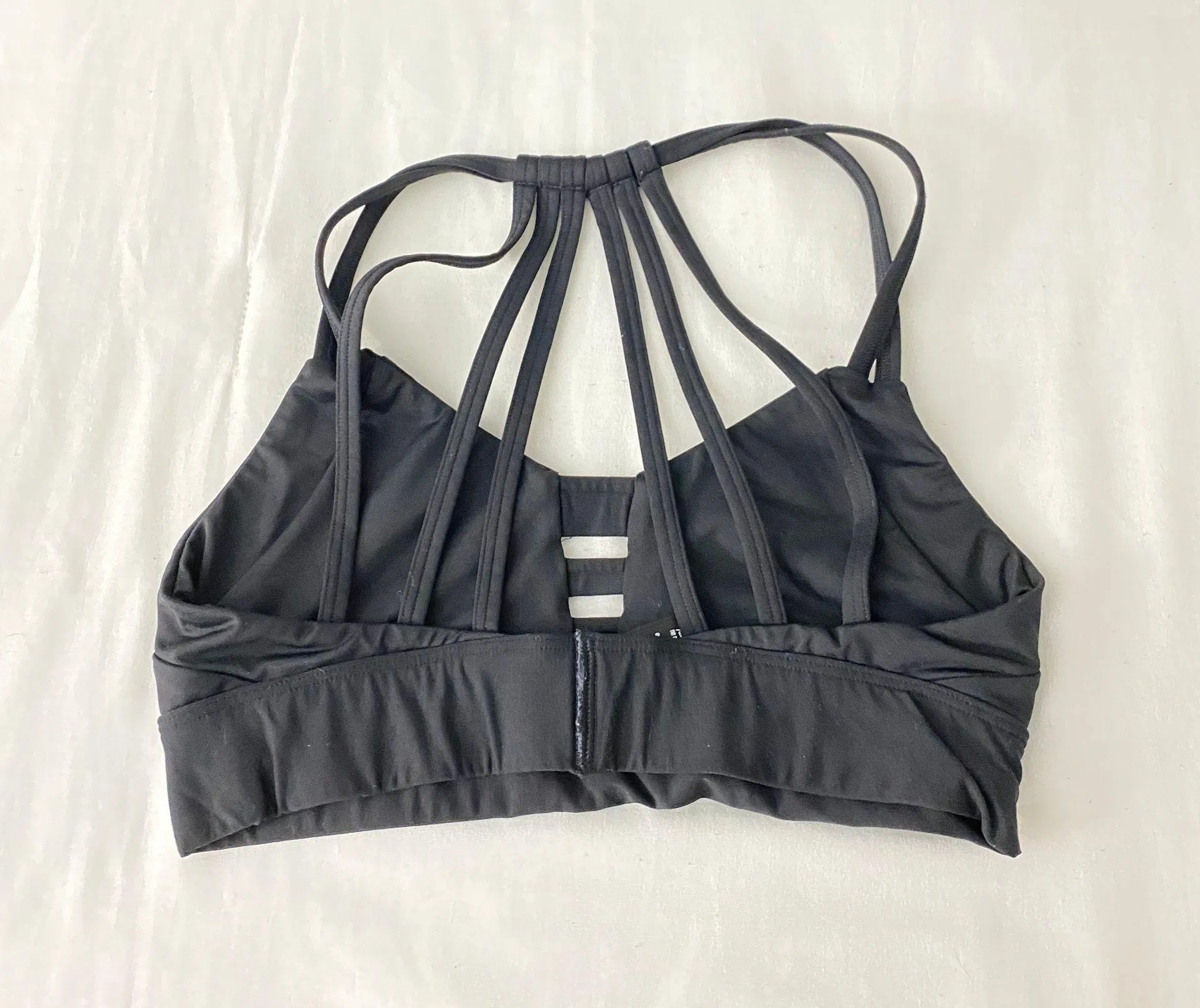 PINK black sport bra - Image 3