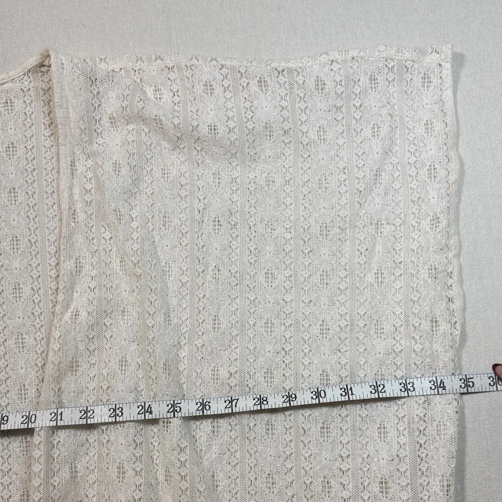 American Eagle Outfitters Ivory Lace Wrap - Image 7