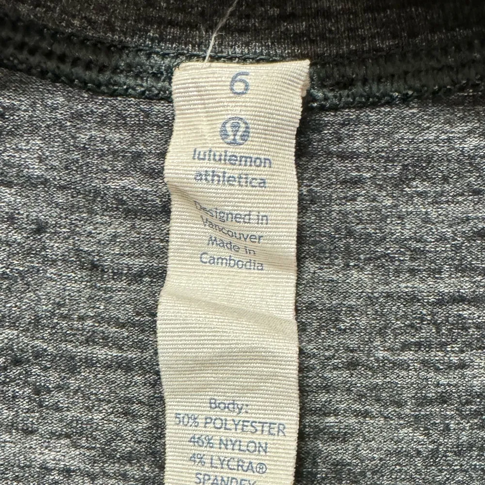 Lululemon Layer Up Sporty Dress Size 6 Heathered Gray - Image 7