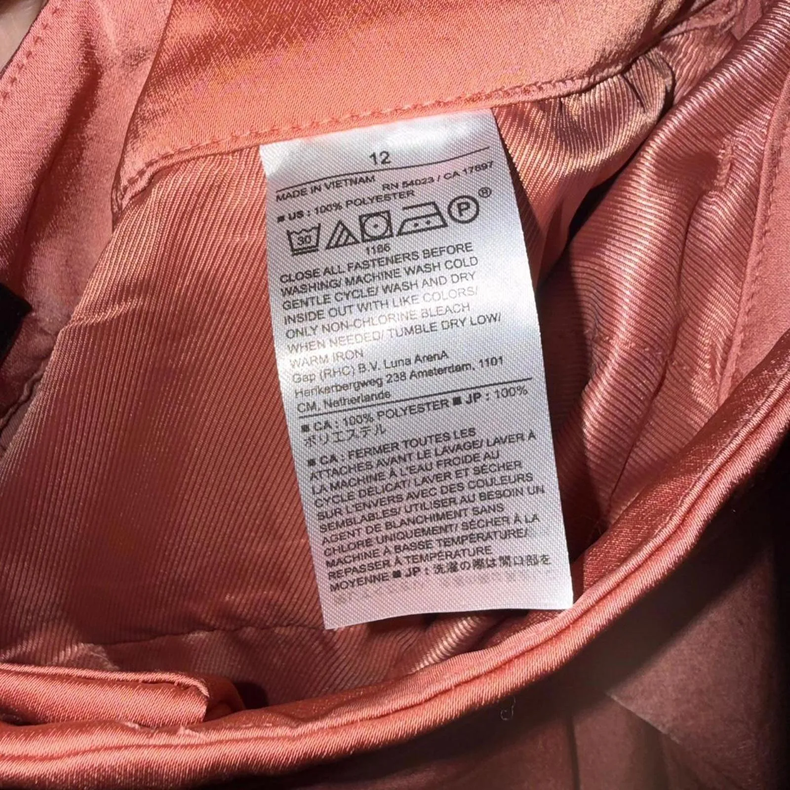 Banana republic Satin pleated wide leg - Image 4