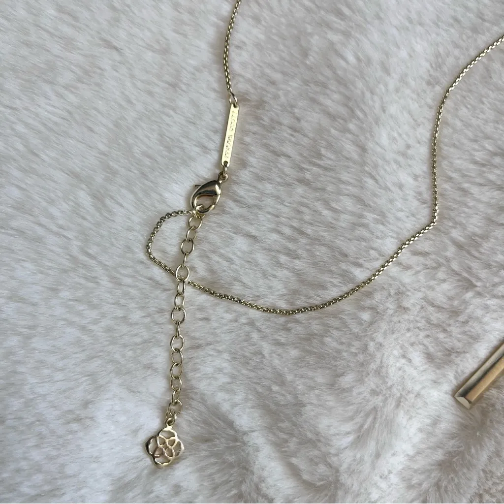 Kendra Scott Shelton 14K Gold Y Necklace - Image 5