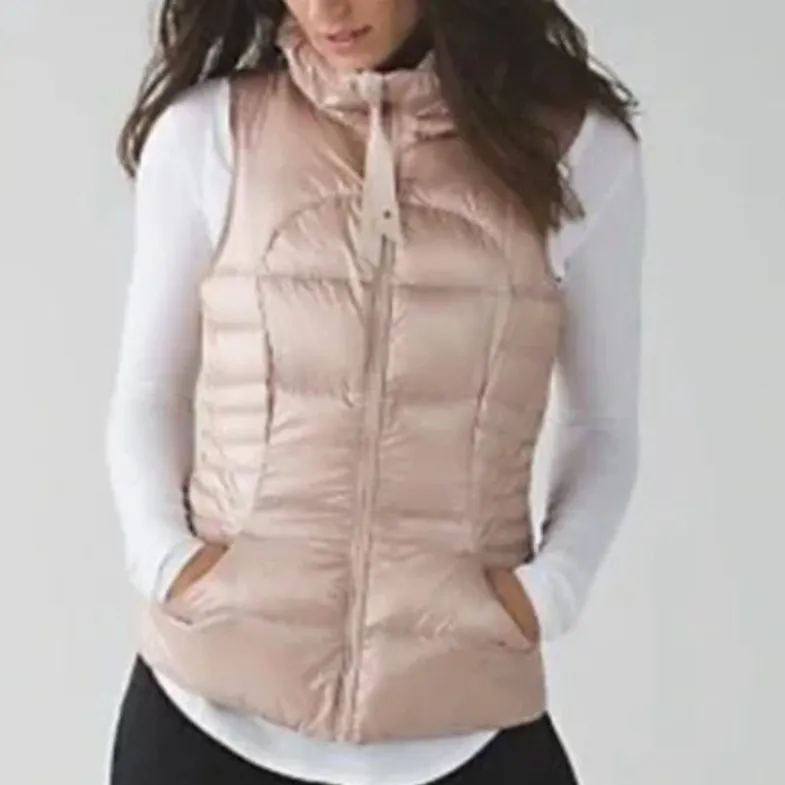 Lululemon Fluffin Awesome Vest in Rose Gold - Image 5