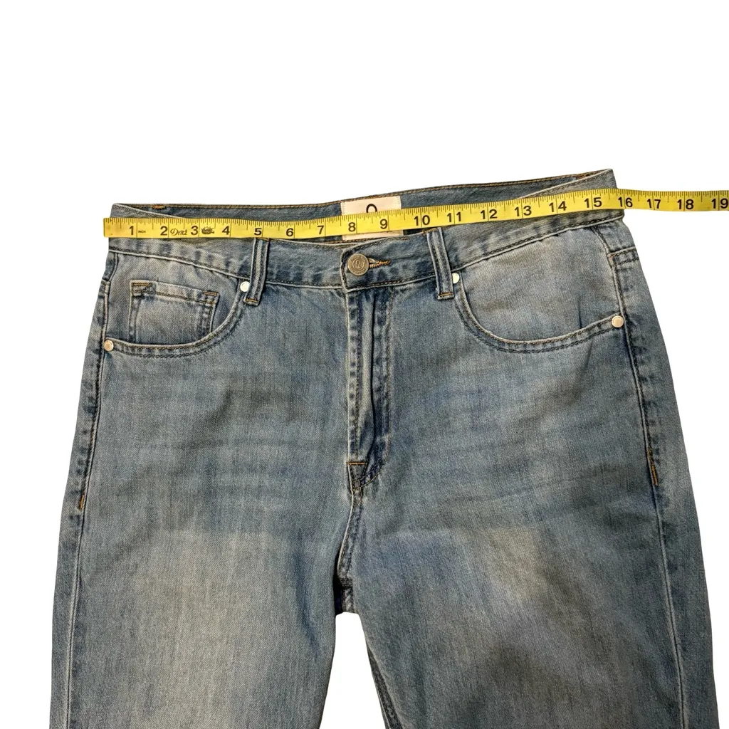 Insane Gene Wicked Trend Destroyed Straight Jeans, Sz 7/27 (runs big) Blue - Image 11