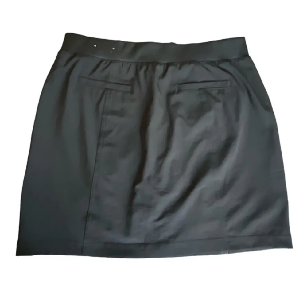 Zenergy By Chico’s Black Gym Athletic Activewear Skort Size 1P/MED EUC #0865-AT - Image 2