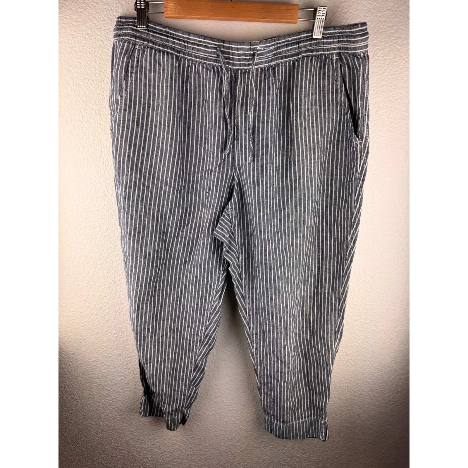 LLBean Striped Linen Mid - Image 3