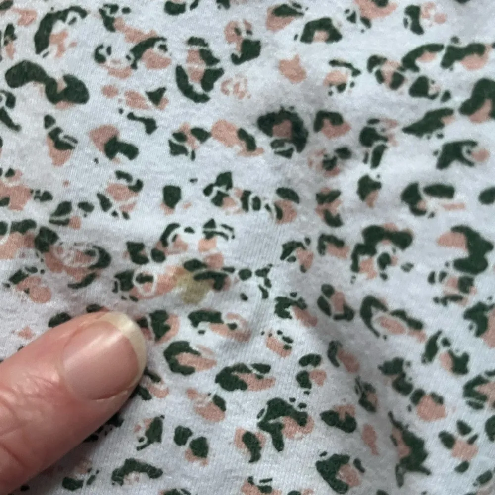 Pact White Pink Green Floral Sleeveless Knee Length Skater Dress Size L Spring - Image 8