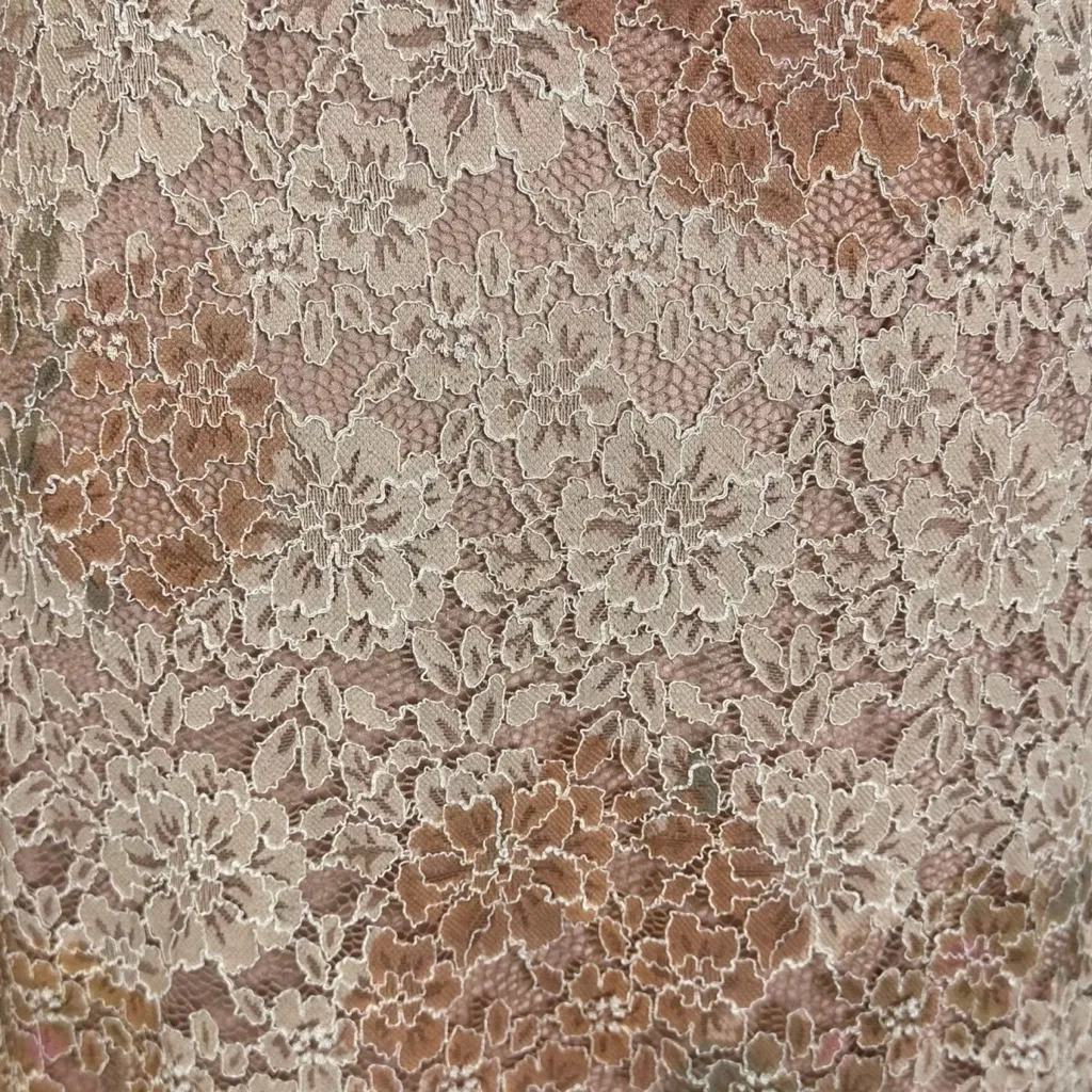 Free People Dainty Ethereal Butterfly Babe Lace Maxi Dress Antique Floral Medium - Image 5