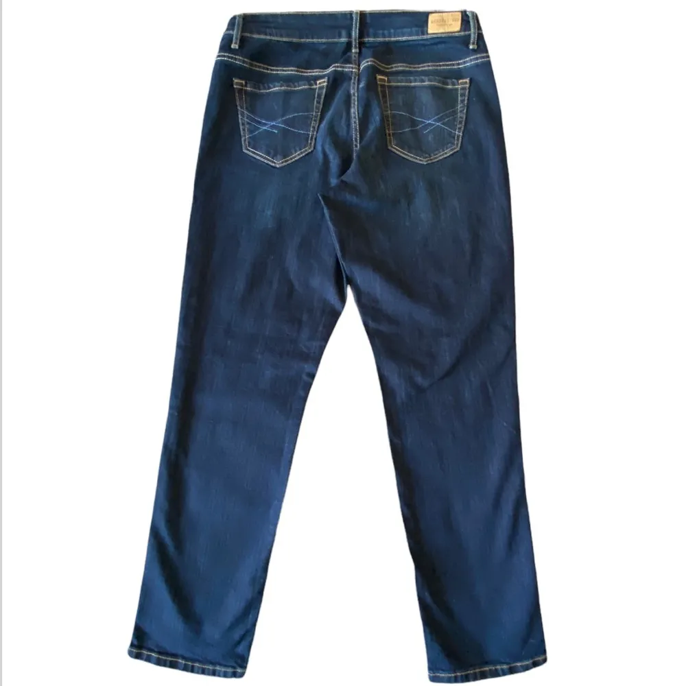 Aeropostale Dark Denim Curvy Skinny Jean Size 12 Short - Image 2