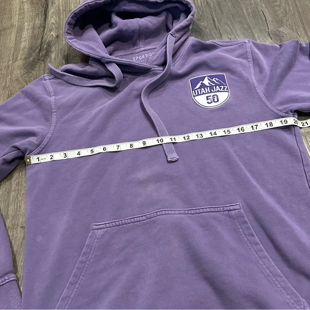 SPORTIQE PULLOVER HOODIE Street Capsule Blake S Purple Utah Jazz 100% Cotton - Image 8