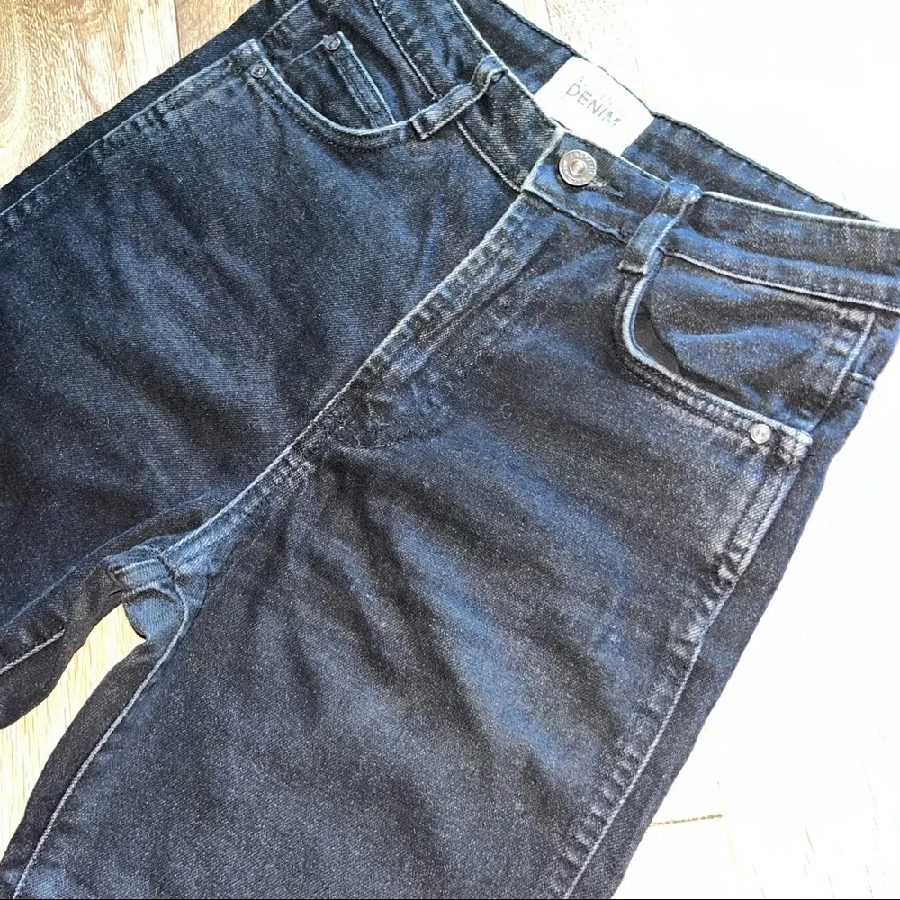 ZARA  TRF Authentic Denim Black jeans - Image 7