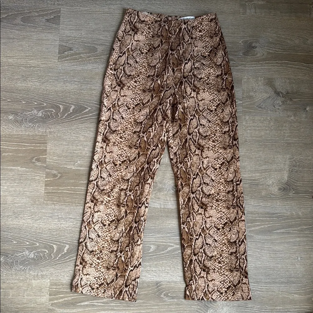 Reformation Marlon Snake Pant 4 - Image 2