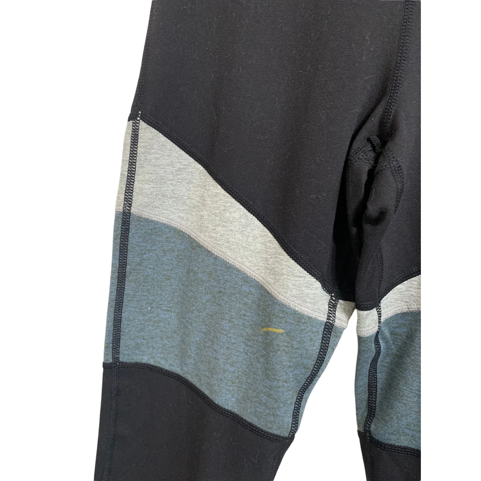 Threads 4 Thought reactive colorblock blue black leggings size small NEW - Image 3