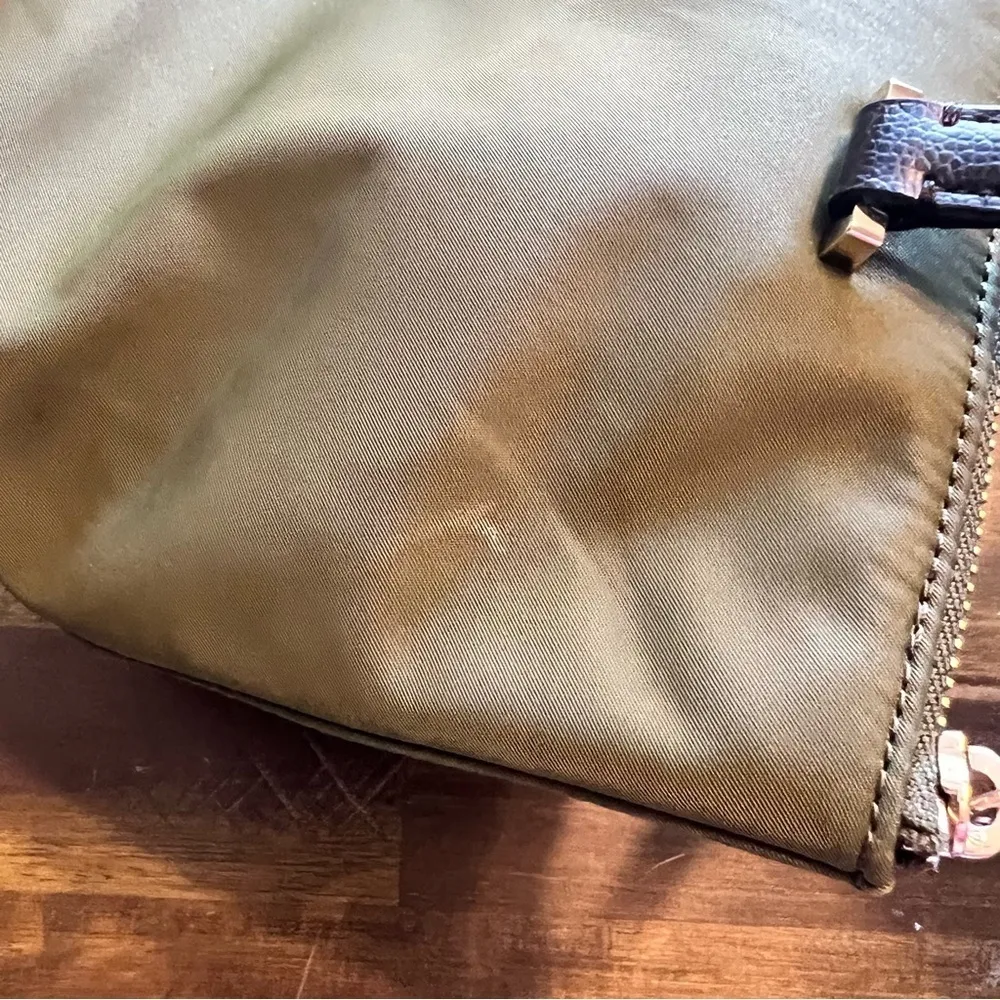 Kate Spade Green Mini Tote Small Handbag Olive - Image 11