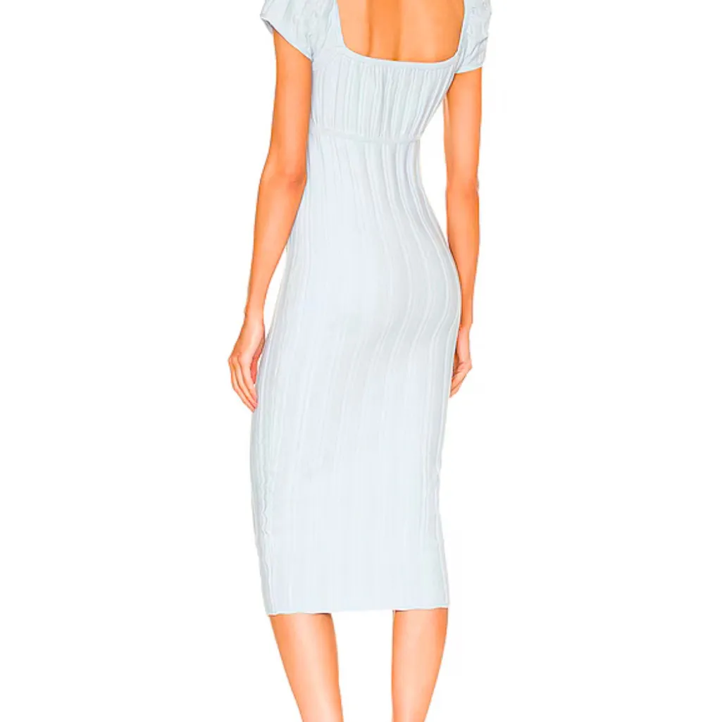 LPA  Light Blue Midi Dress - Image 3