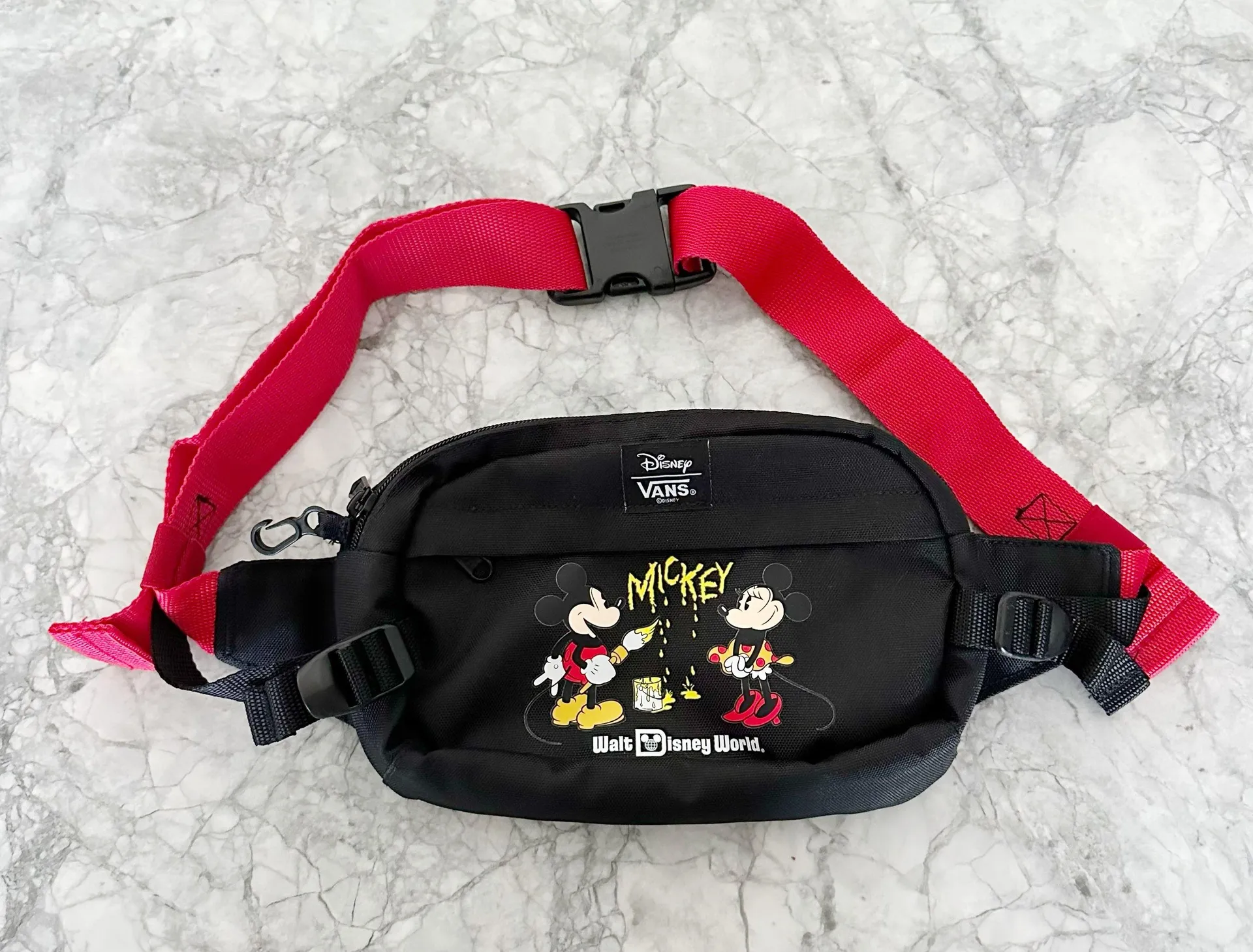 X Disney Mickey Graffiti Belt Bag - Image 3