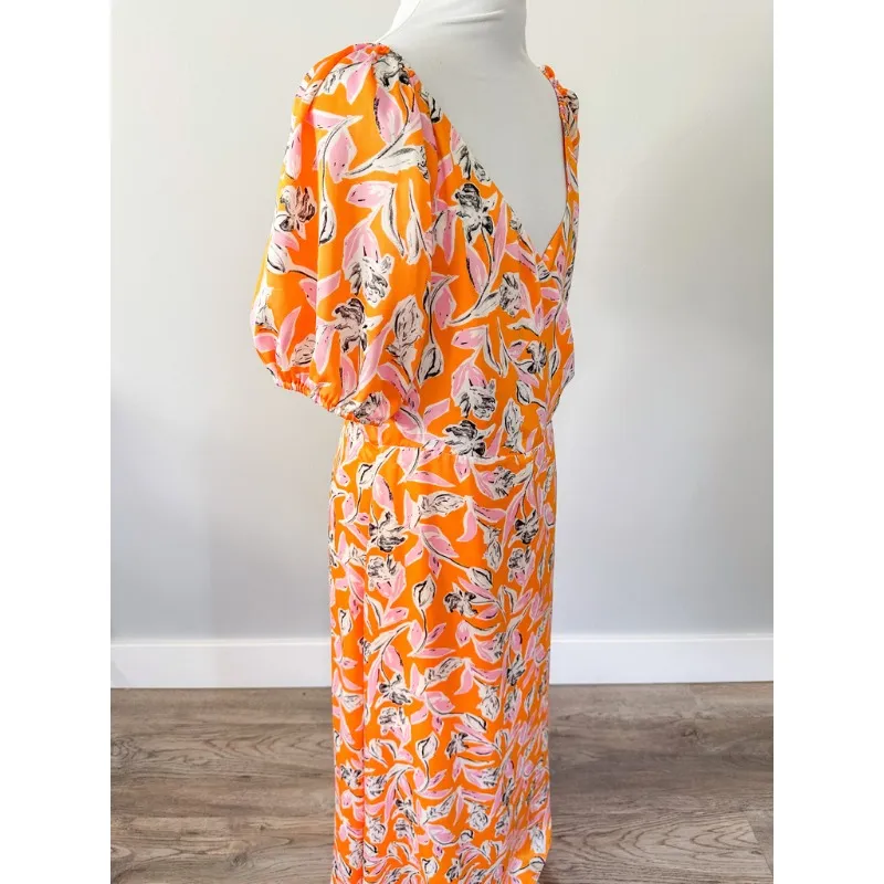 Sachin and Babi Ava Puff Sleeve Midi Dress - Image 11