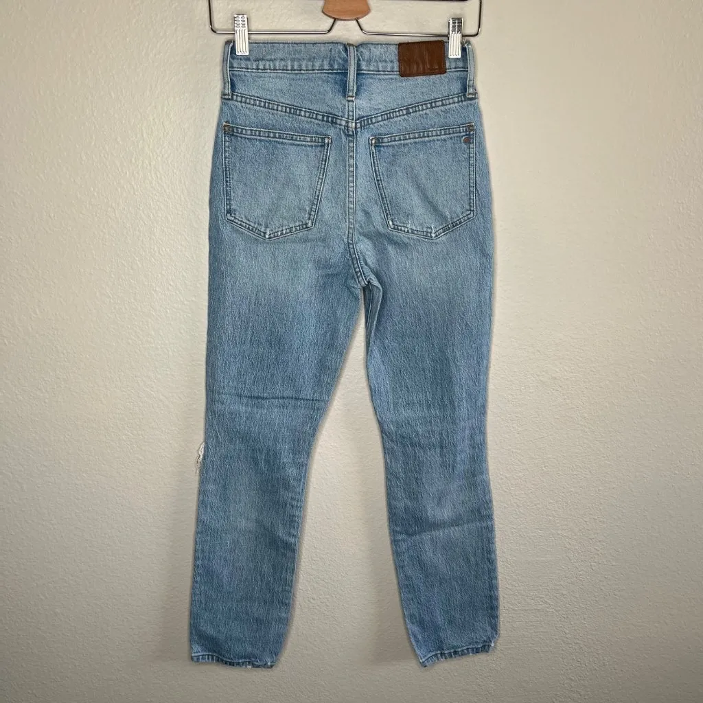 Madewell The Perfect Vintage Jean Size 25 Light Wash High Waisted - Image 2