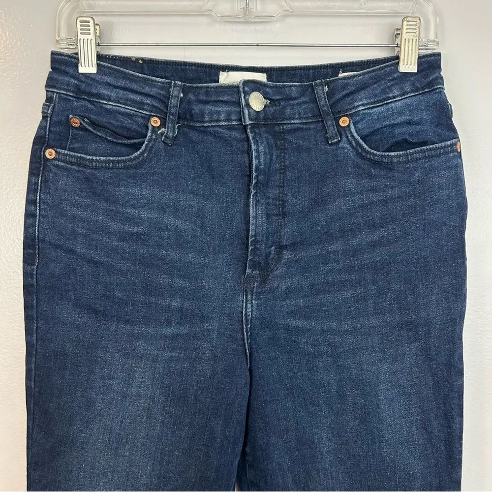 Avec Les Filles "Hot Girl" Skinny Fit Blue Denim High Rise Jeans Size 29 - Image 2