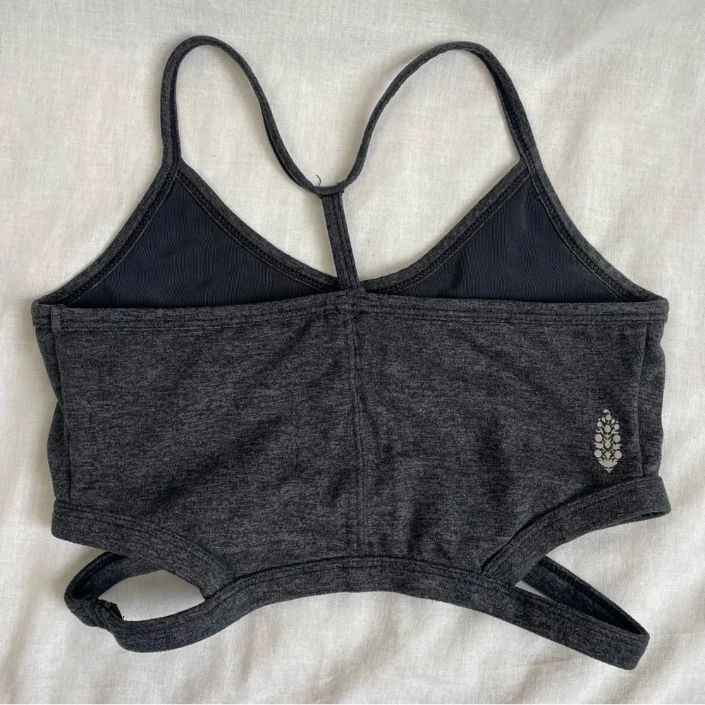 Free People Movement Grey Infinity Bra XS/S - Image 2
