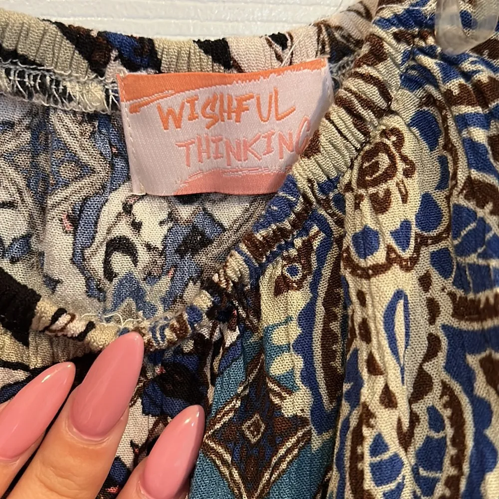 Cropped Patterned Top from Wishful Thinking - Image 2