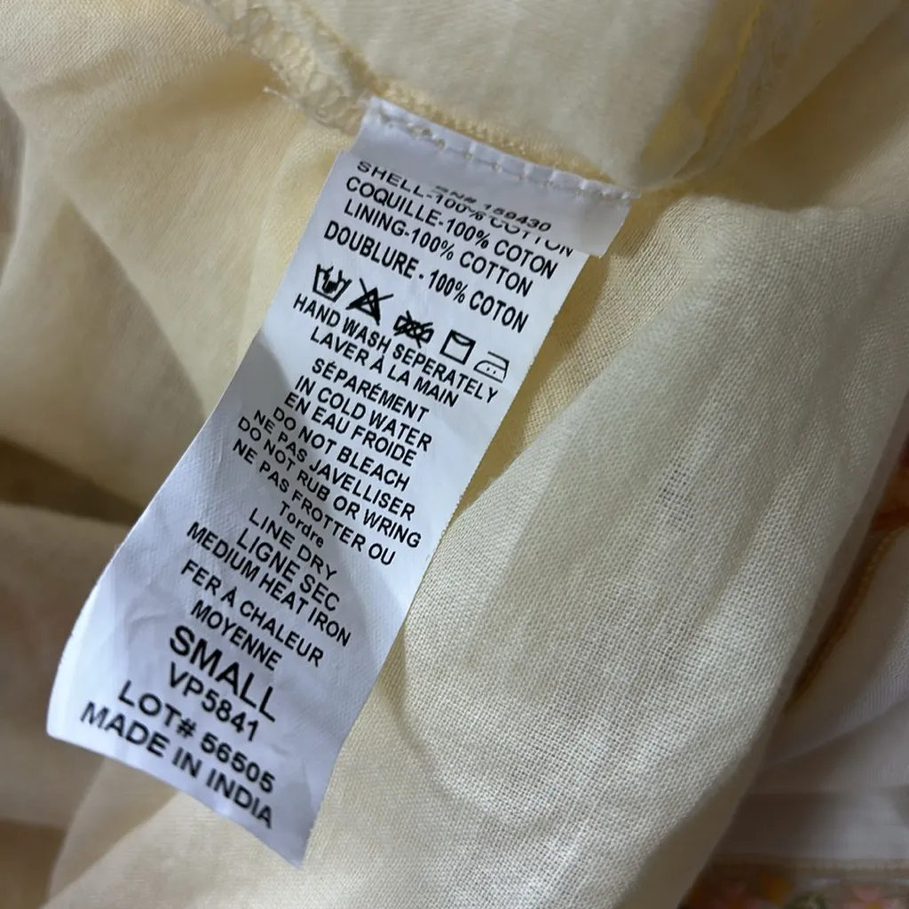 ELAN‎ FLORAL OBSESSION MINI BOHO DRESS Size S - Image 12