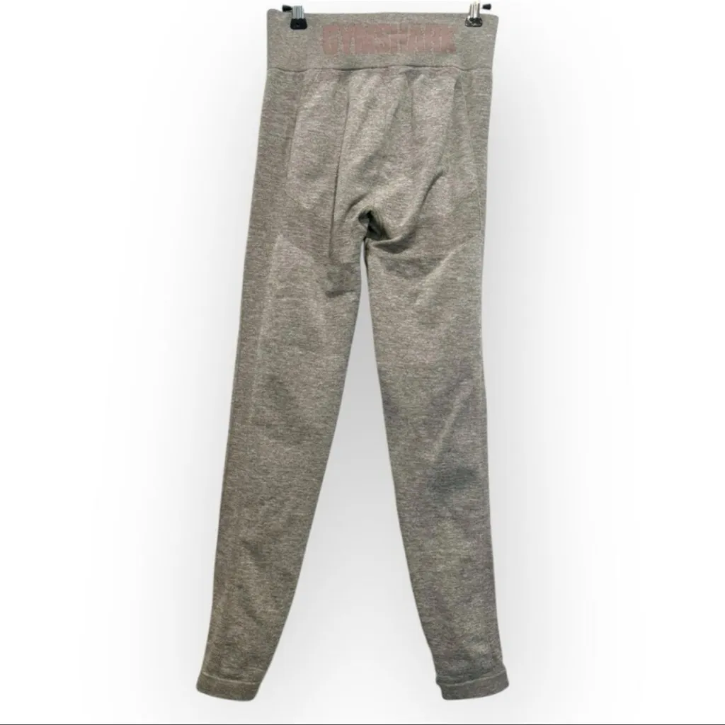 Gymshark Gray Flex High Waisted Leggings - Size Large - Image 2