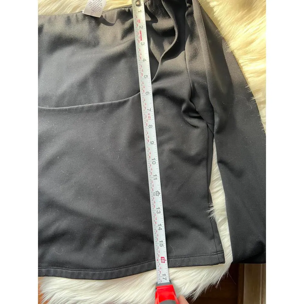 Abound Women's Black Long Sleeve Crop Top - Image 5