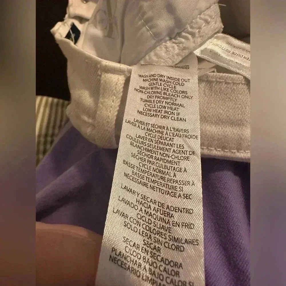 Calvin Klein White Shorts - Image 3